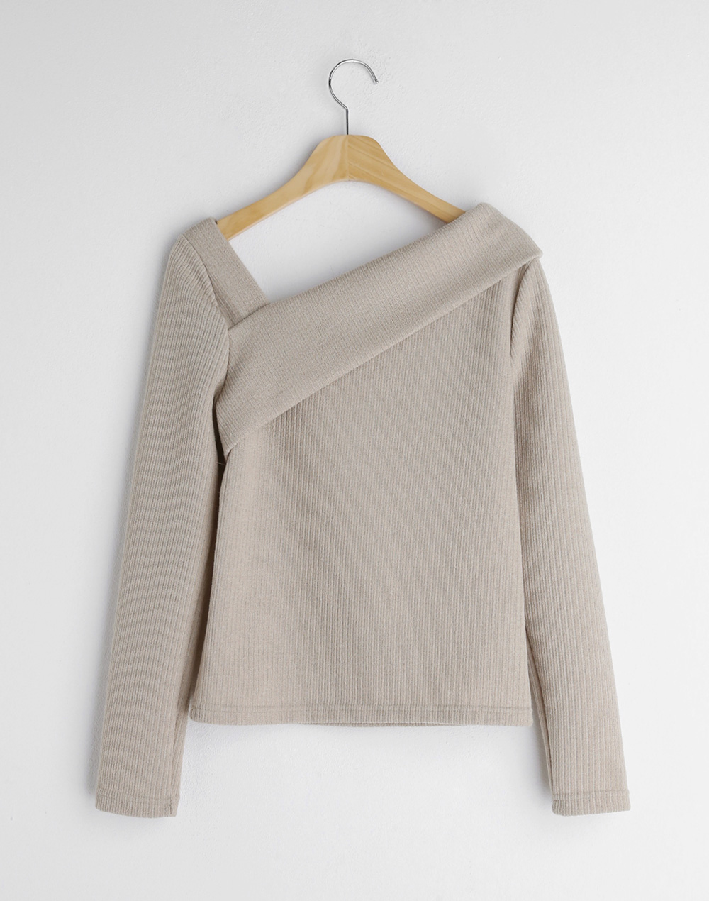 unbalance neck T-shirt | 詳細画像24