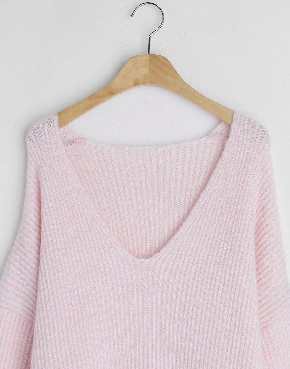 Vneck knit onepiece | 詳細画像25