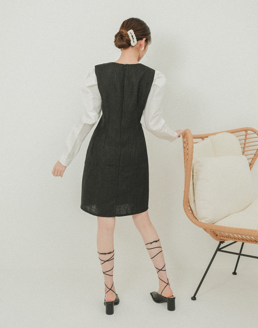 puff sleeve onepiece | 詳細画像9