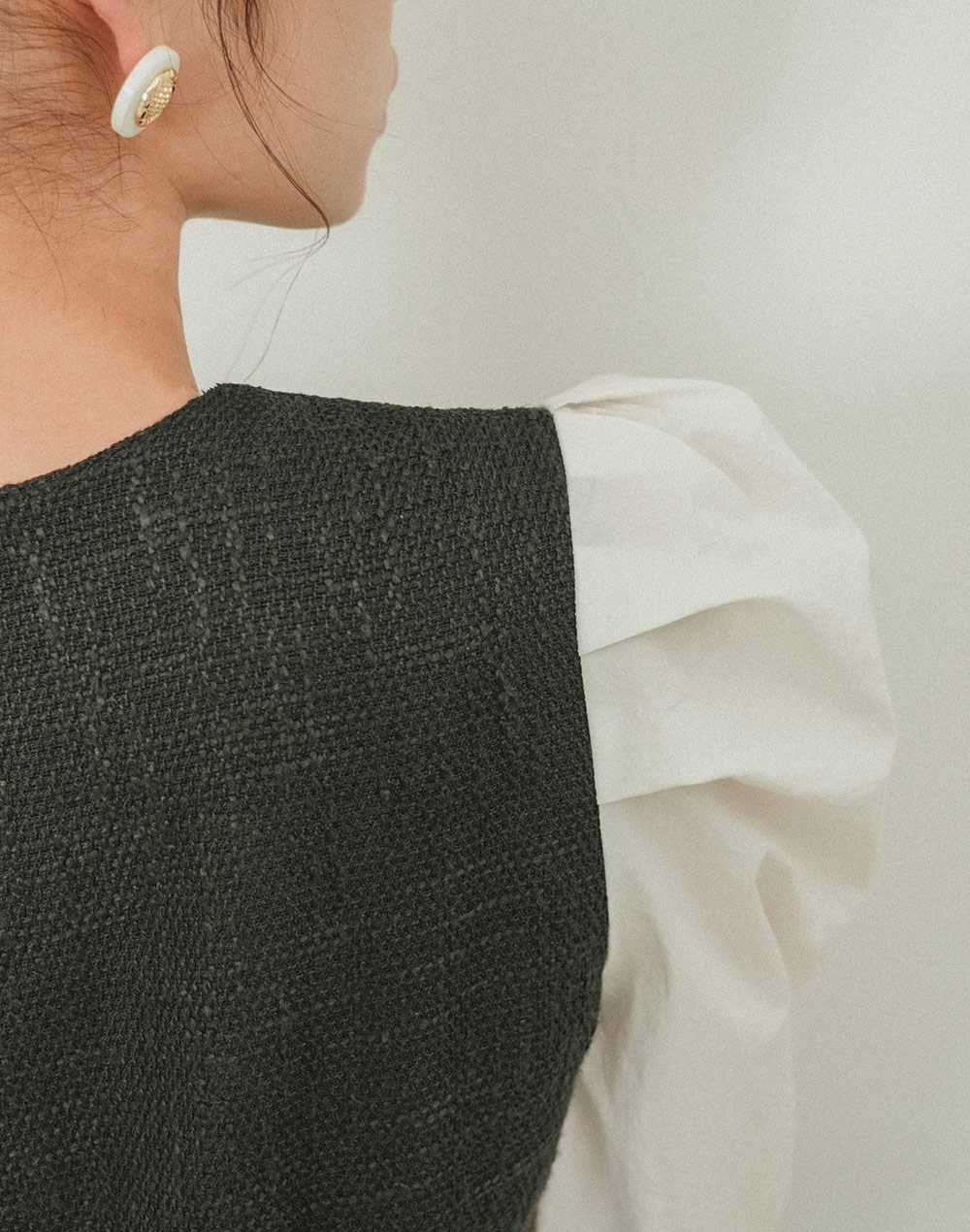 puff sleeve onepiece | 詳細画像19