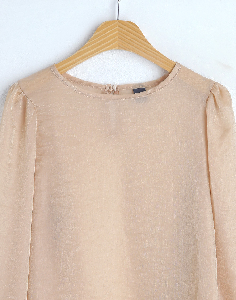 glossy sheer blouse | 詳細画像23