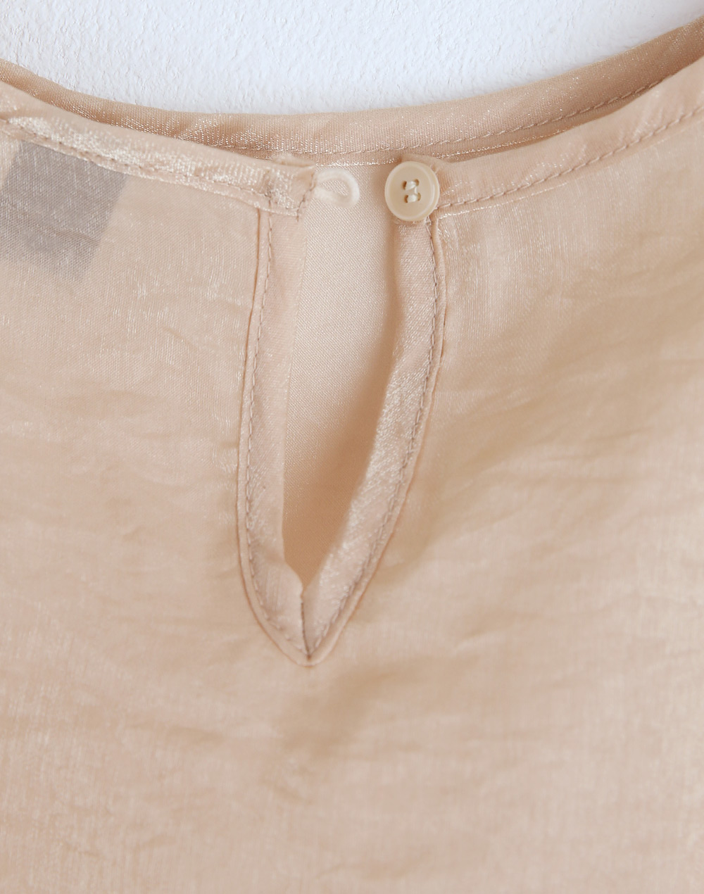 glossy sheer blouse | 詳細画像26