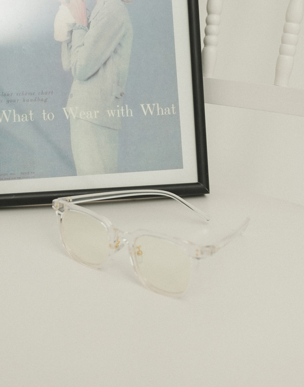 square frame glasses | 詳細画像7