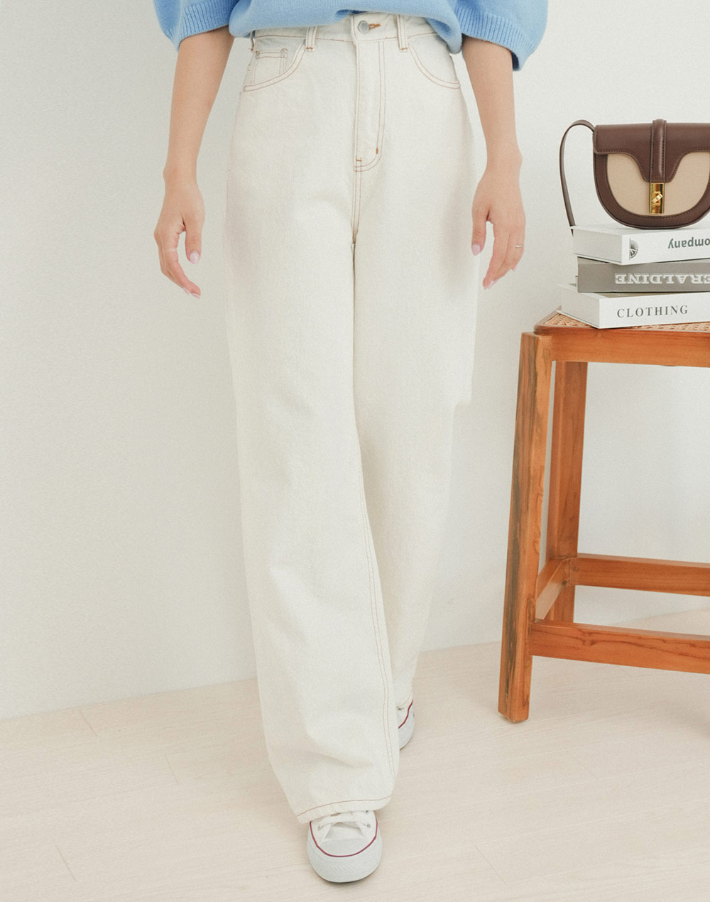 ivory pants | 詳細画像9
