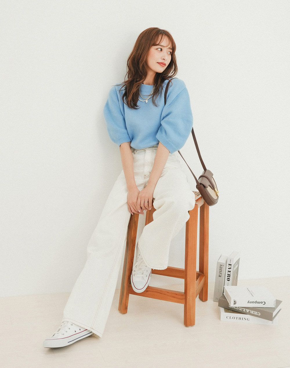 half puff sleeve knit | 詳細画像6