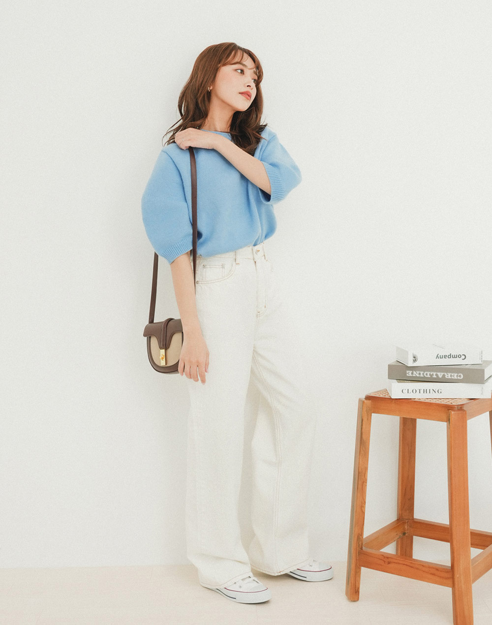 half puff sleeve knit | 詳細画像17