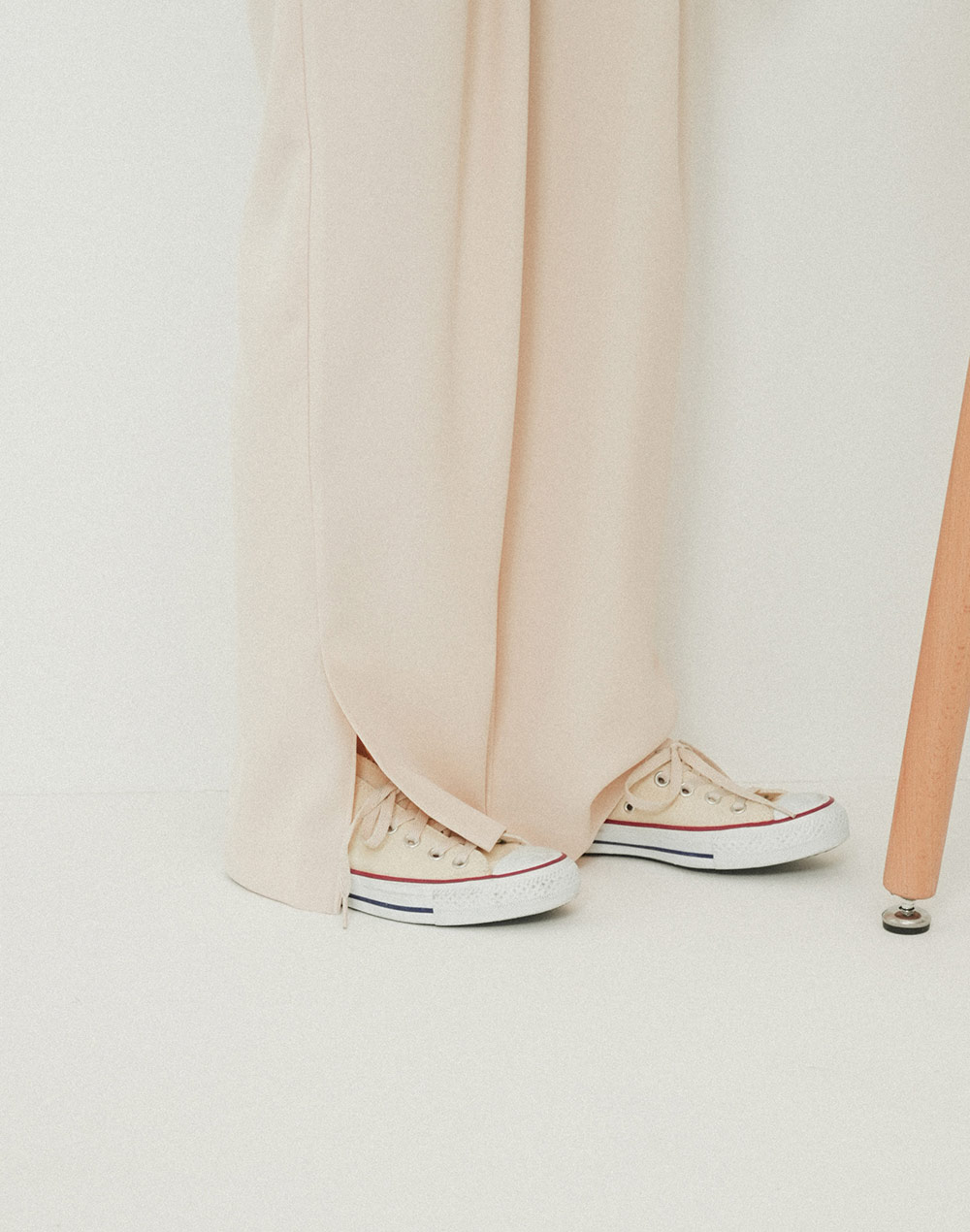 front tuck slacks | 詳細画像6