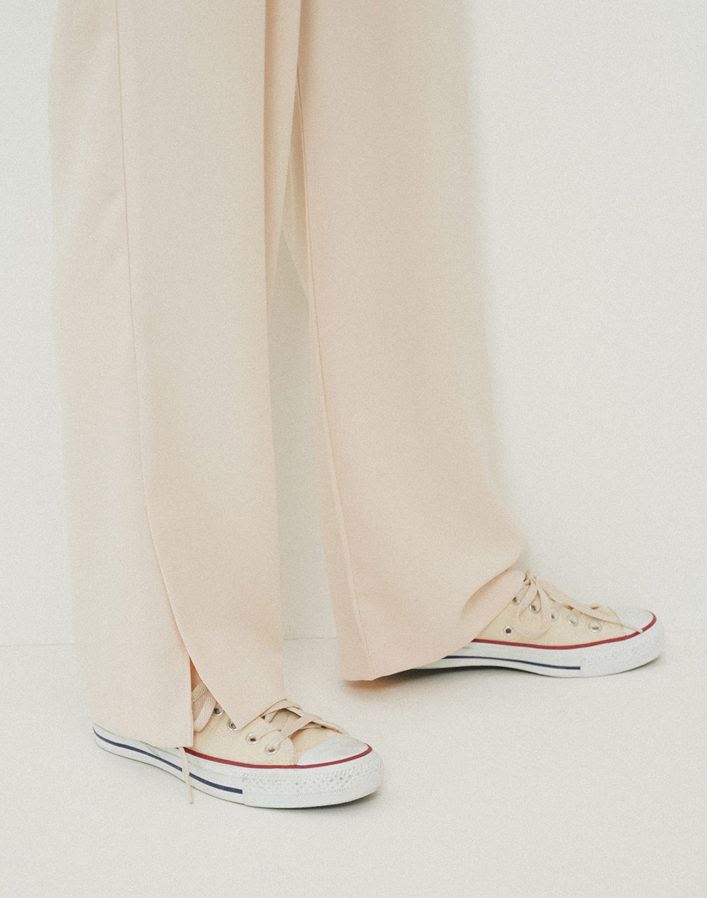 front tuck slacks | 詳細画像7