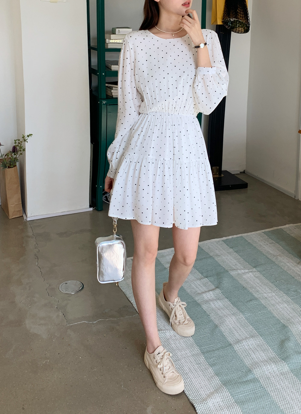 素敵★RED VALENTINO ミニワンピース ポルカドット RED VALENTINO レッド ヴァレンティノ Valentino ドット 入り