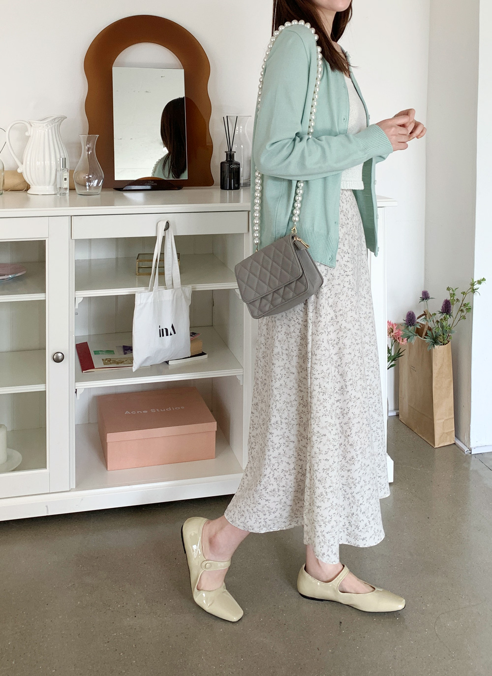 ニットノースリーブ&クロップドカーディガンSET・全5色 | DHOLIC | 詳細画像27