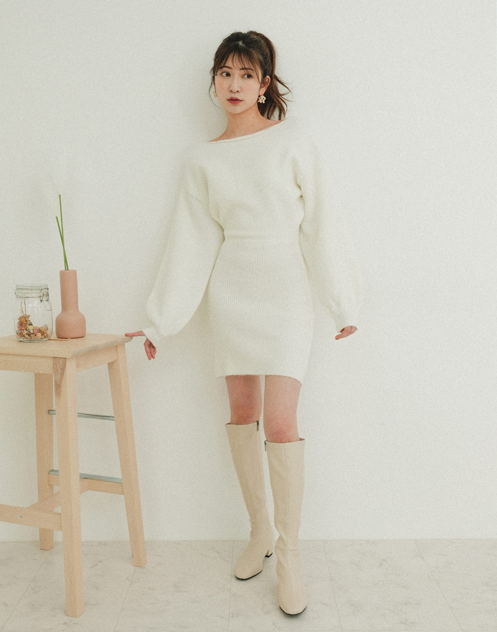 knit onepiece | 詳細画像4
