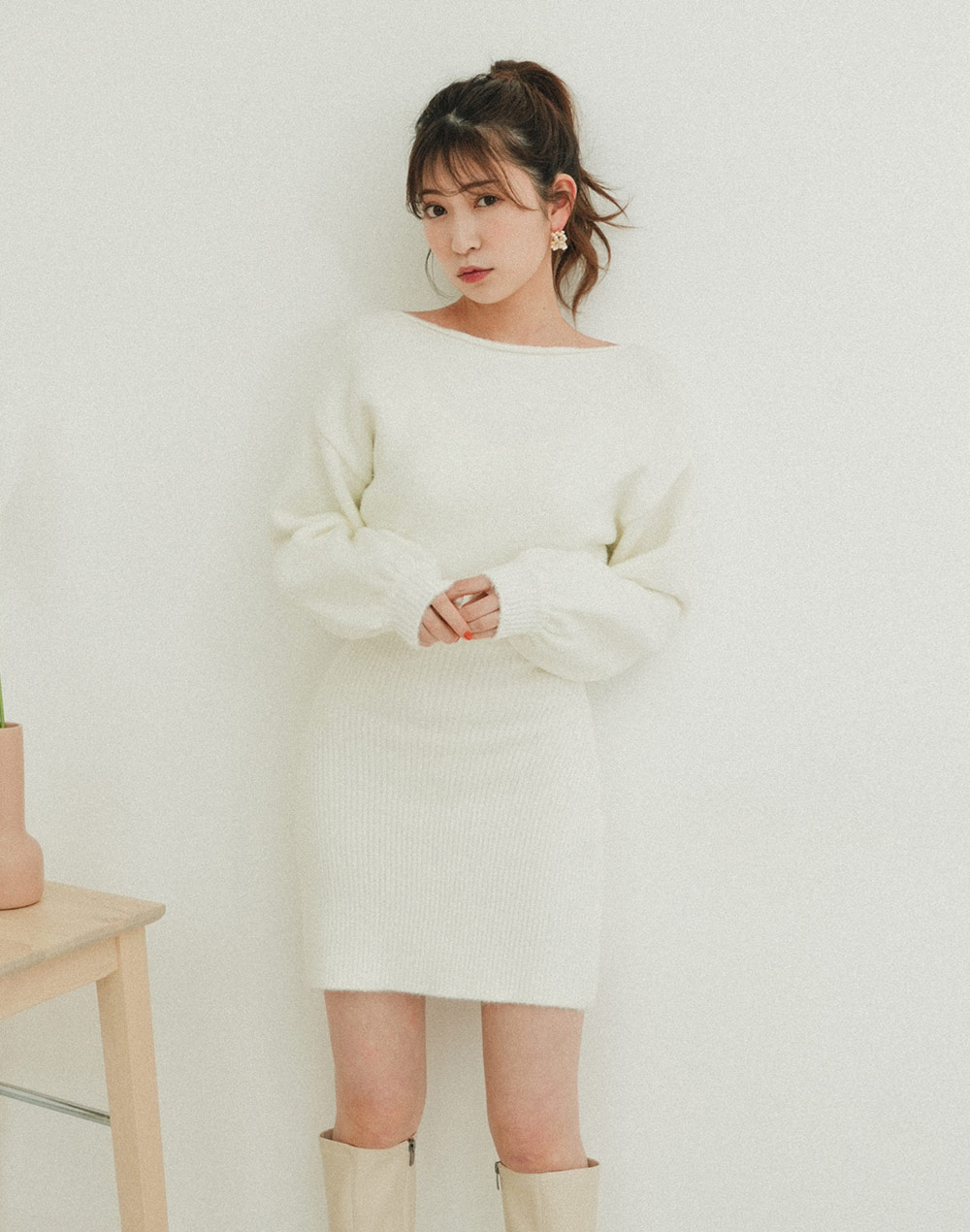knit onepiece | 詳細画像5