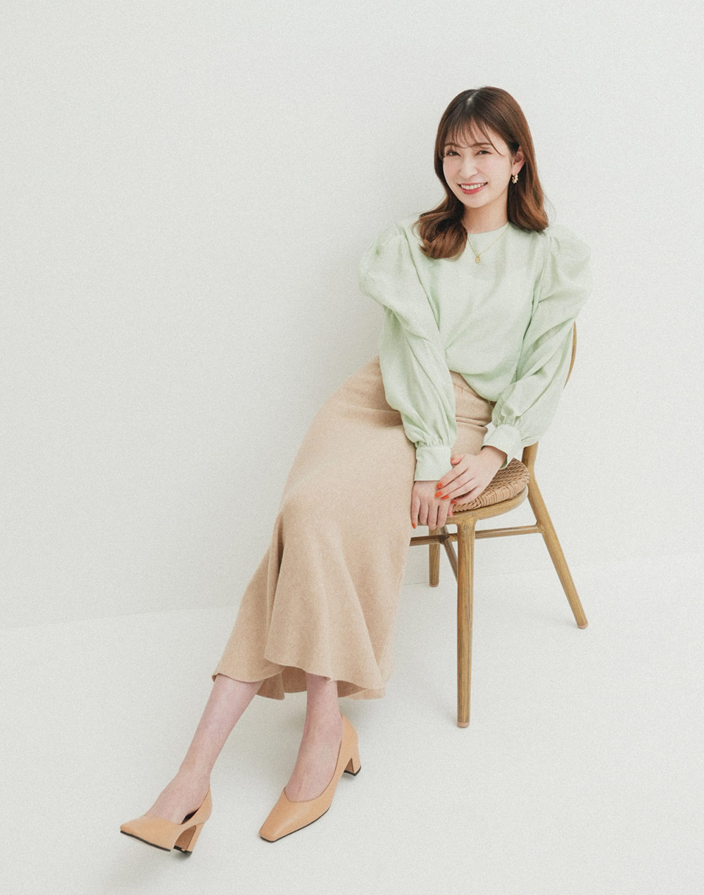 gather shoulder blouse | 詳細画像6