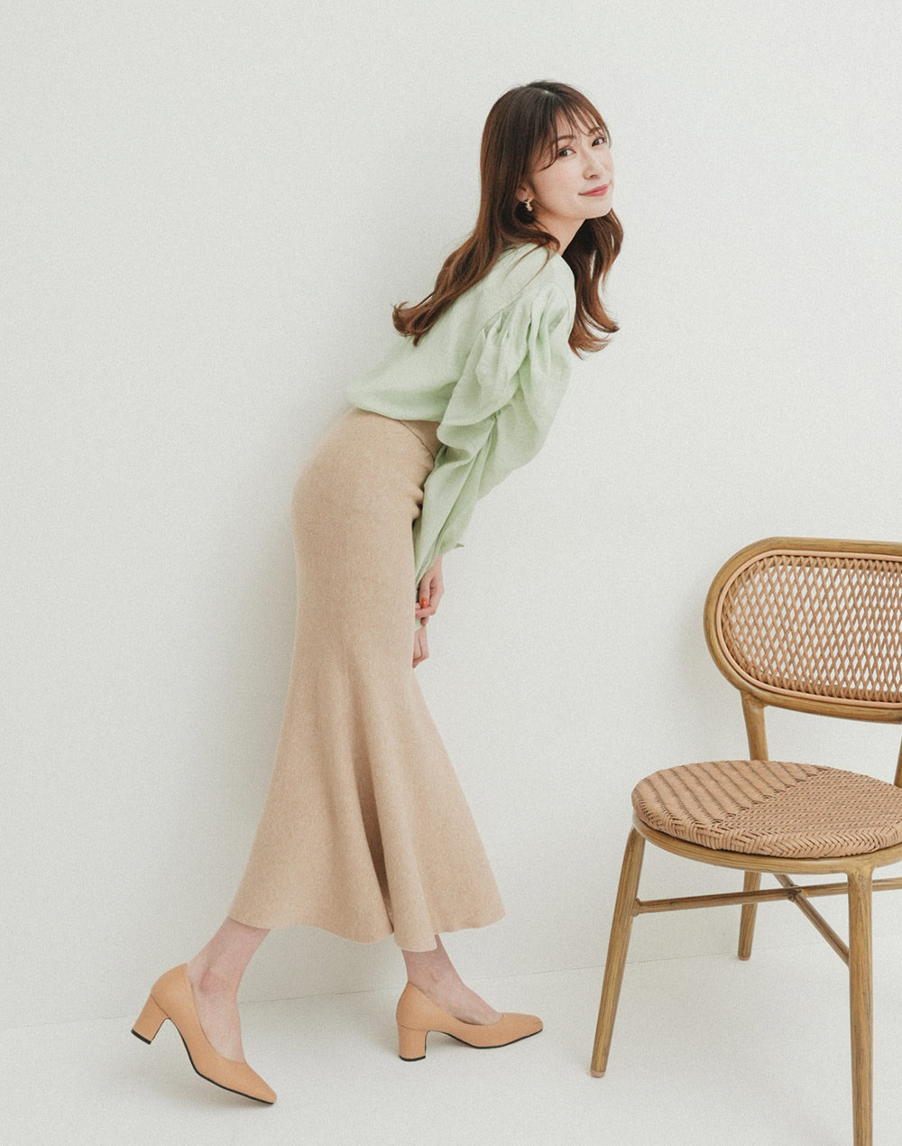 gather shoulder blouse | 詳細画像9