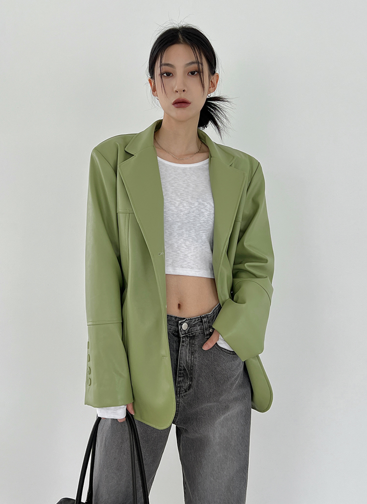 オーバーフェイクレザージャケット レディースファッション通販 Dholic 公式