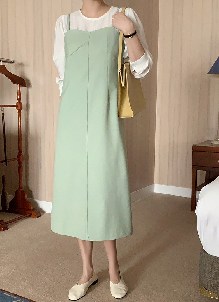 バックスリットビスチェワンピース P3438 ワンピース ロングワンピース レディースファッション通販 Dholic ディーホリック