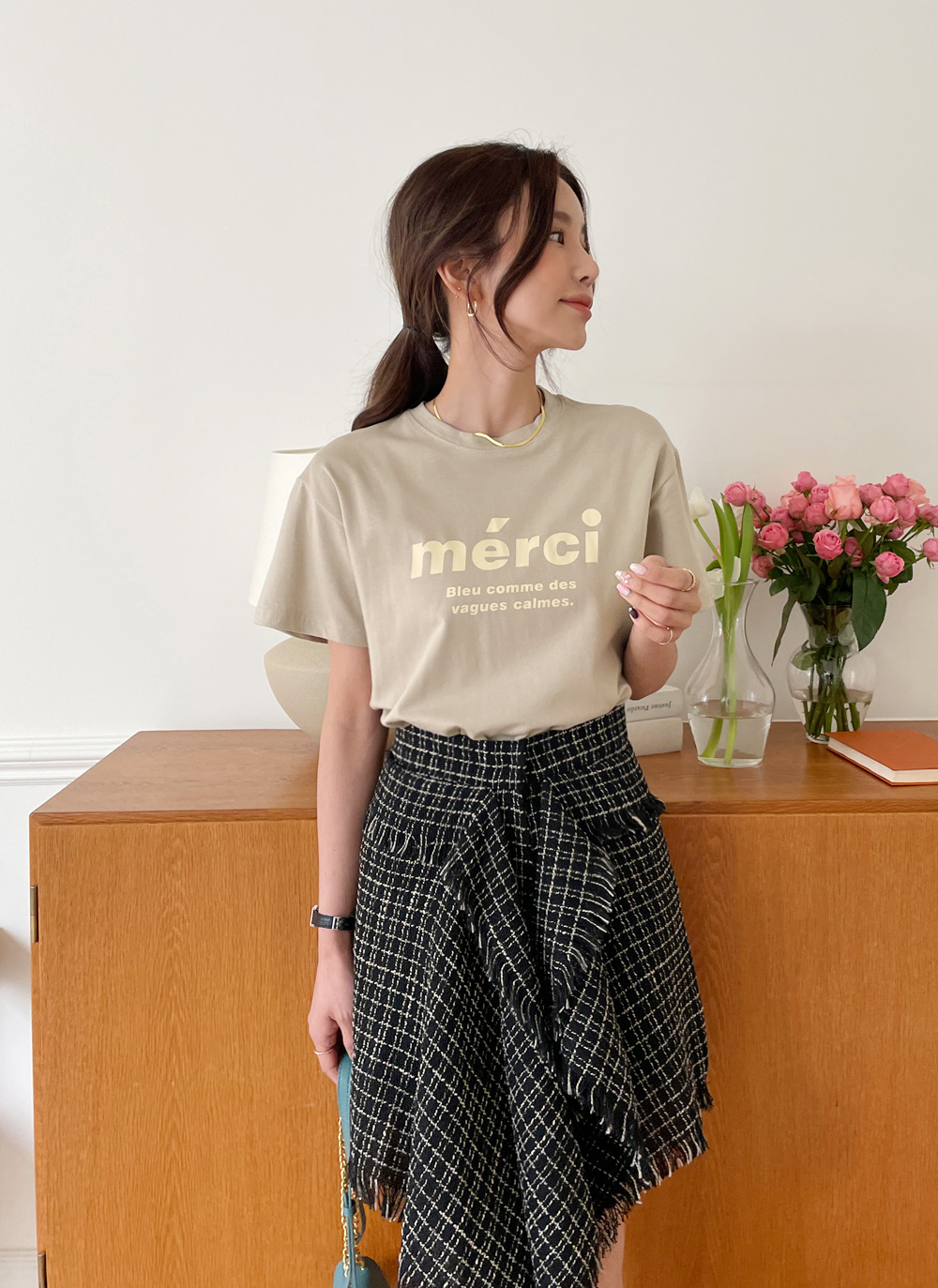 mérci半袖Tシャツ・全4色 | DHOLIC | 詳細画像31