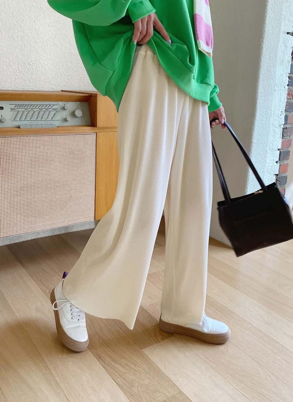 イージープリーツパンツ・全4色 | レディースファッション通販 - DHOLIC