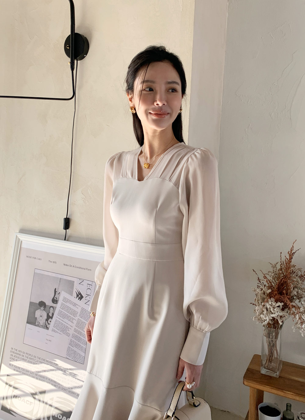 シースルーマーメイドワンピース・全3色 | レディースファッション通販