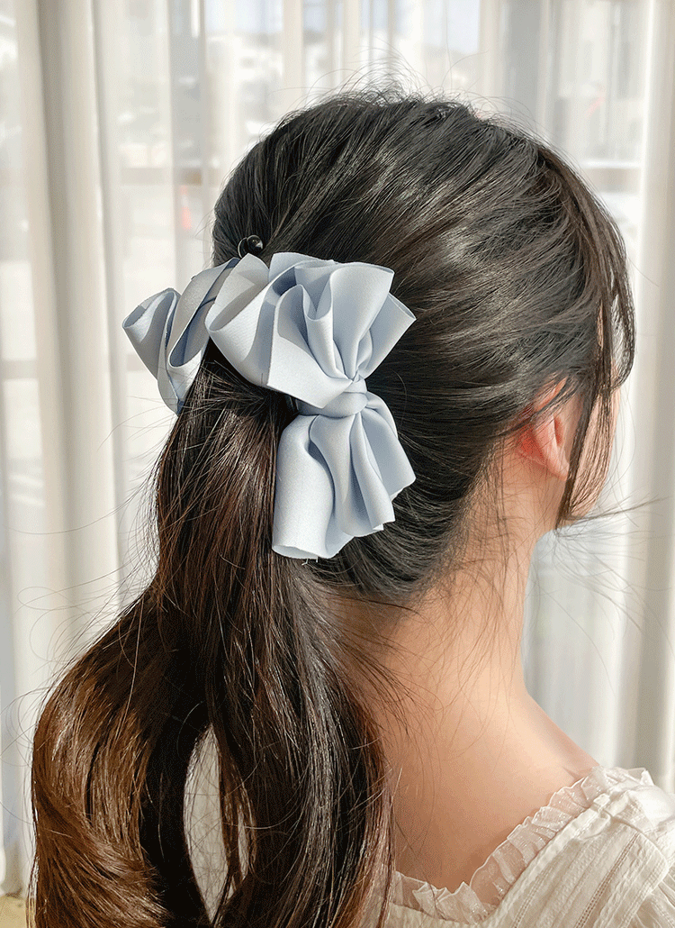 ♥️ラスト2♥️リボン ブラウン ヘアクリップ ヘアアクセサリー 大きめ 通販