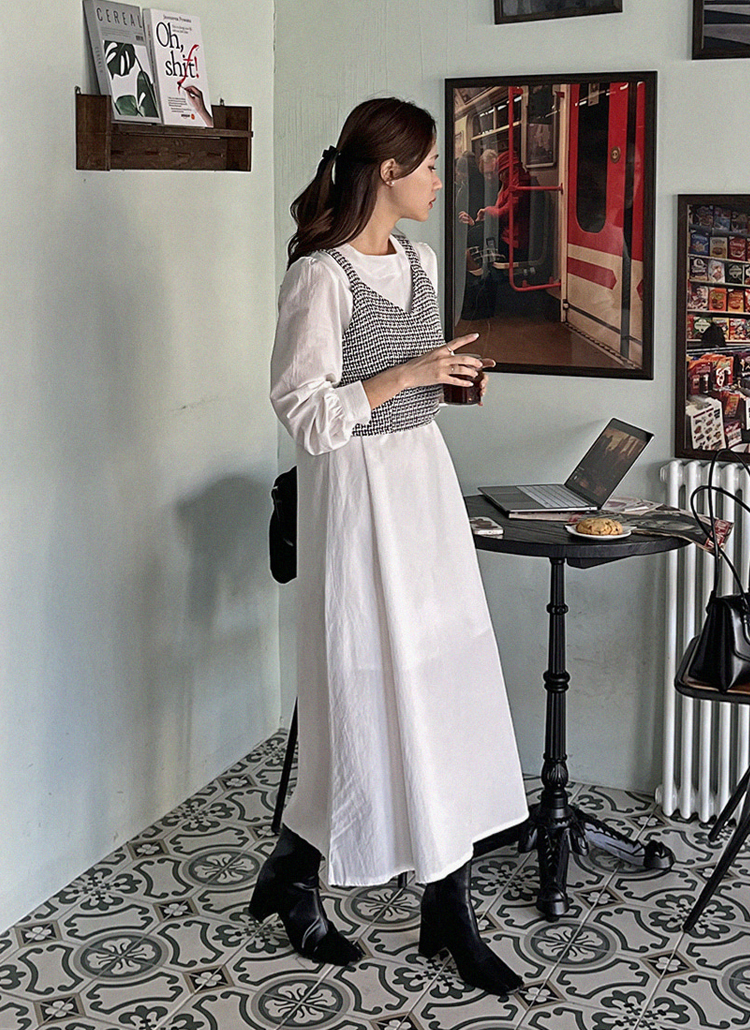 オンライン新製品販売 - hippiness チルデンシフォンワンピース - の