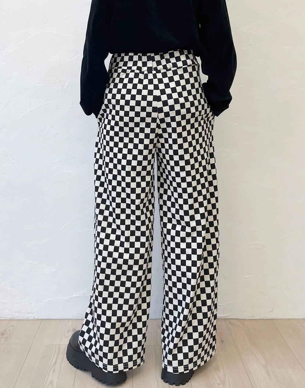 きれいシルエットチェックパンツ｜ファッション通販のSTRIPE CLUB