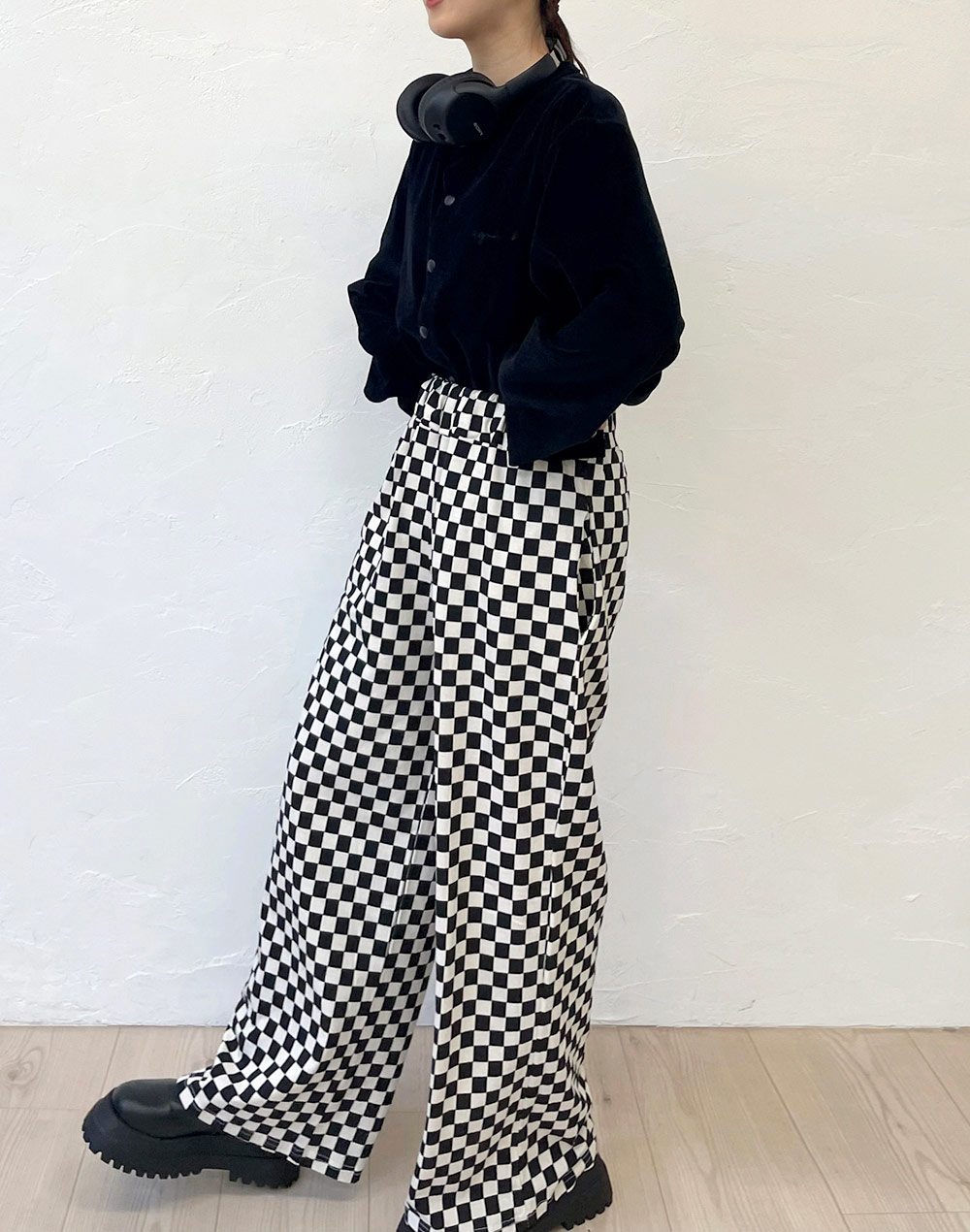 ブロックチェックパンツ | レディースファッション通販 - DHOLIC