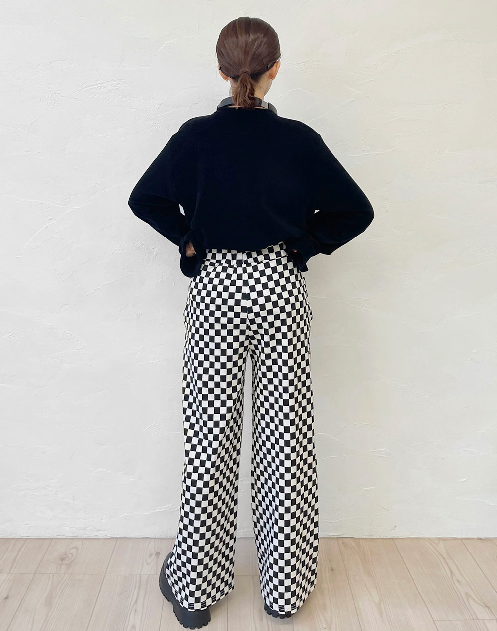 ブロックチェックパンツ | レディースファッション通販 - DHOLIC