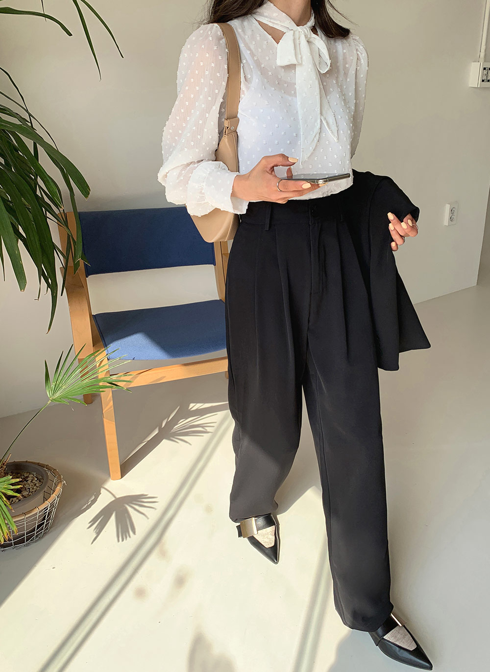 HAIDER ACKERMANN 19AWハイウエスト ワイドスラックス - メルカリ