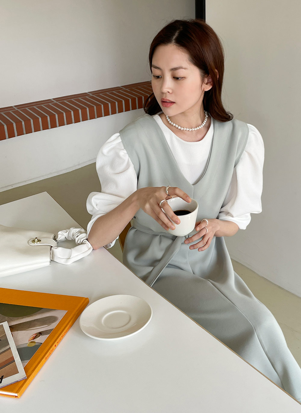 サイズL プラダ ノースリーブ ワンピース チュニック ベルト付き PRADA - サイズL プラダ ノースリーブ ワンピース チュニック