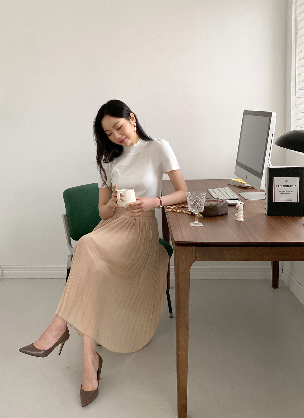 シフォンプリーツスカート | レディースファッション通販 - DHOLIC シフォンプリーツスカート | レディースファッション通販 - DHOLIC