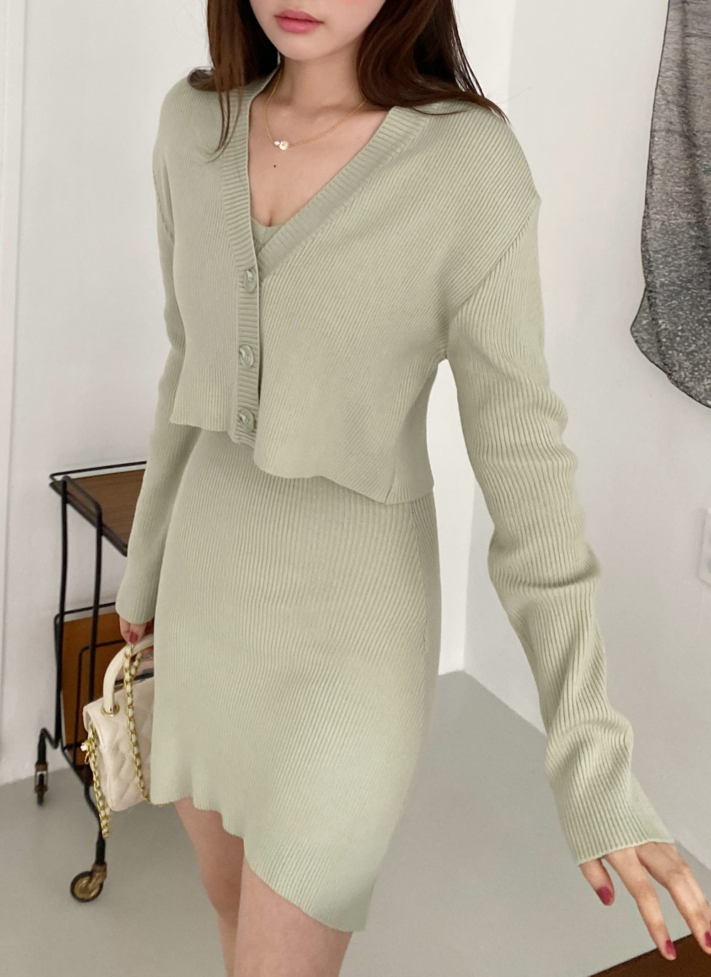 K*様 andequal ニットガーデ スウェットワンピ セット andequal