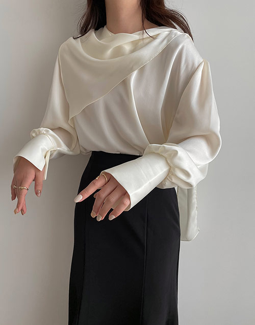 2way asymmetry blouse（ブラウス/ブラウス）| hnnhim_ | 東京ガールズマーケット