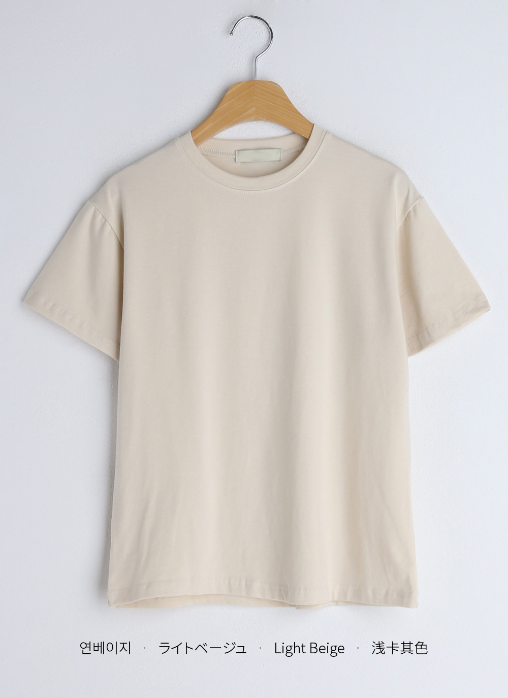 ラウンドネック半袖Tシャツ・全5色 | DHOLIC | 詳細画像37