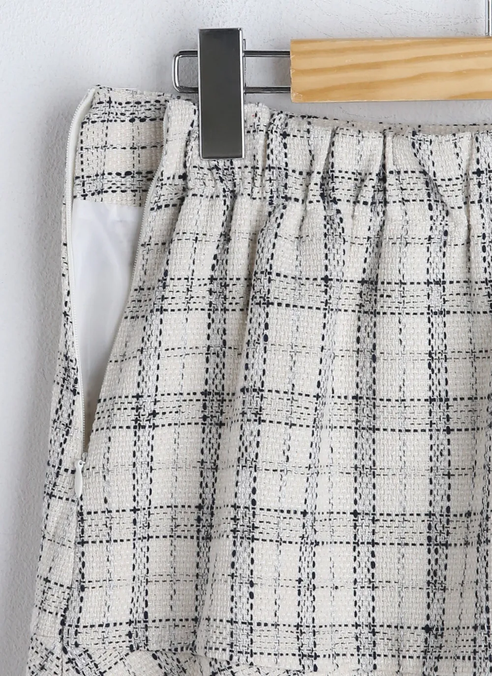 ツイードペプラムミニスカート・全3色 | レディースファッション通販  