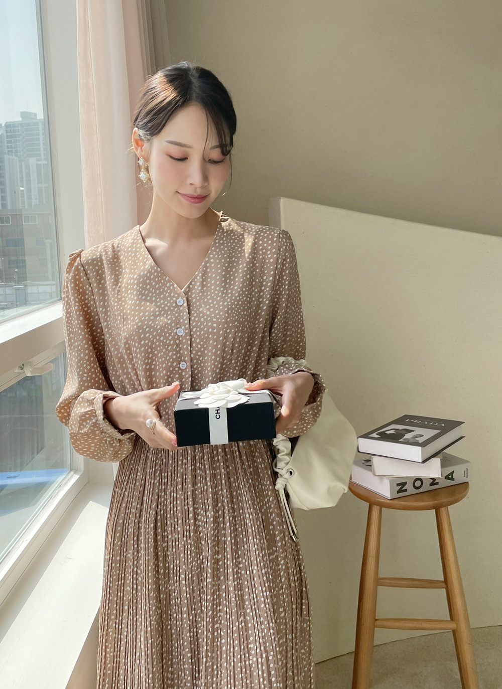 スクエアパーツヒールパンプス・全4色 | DHOLIC | 詳細画像39