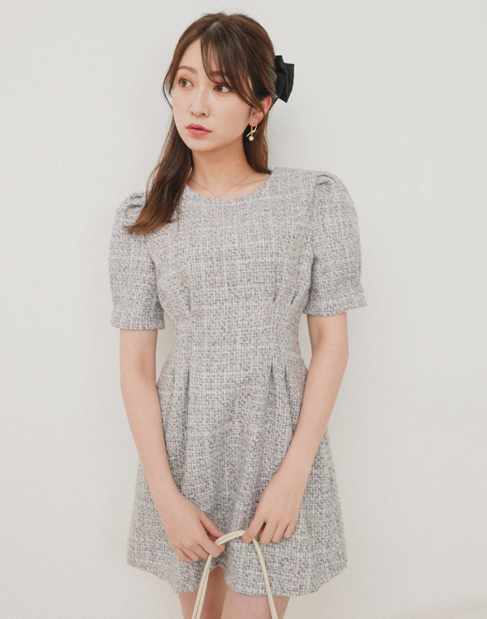 puff sleeve mini onepiece | 詳細画像4