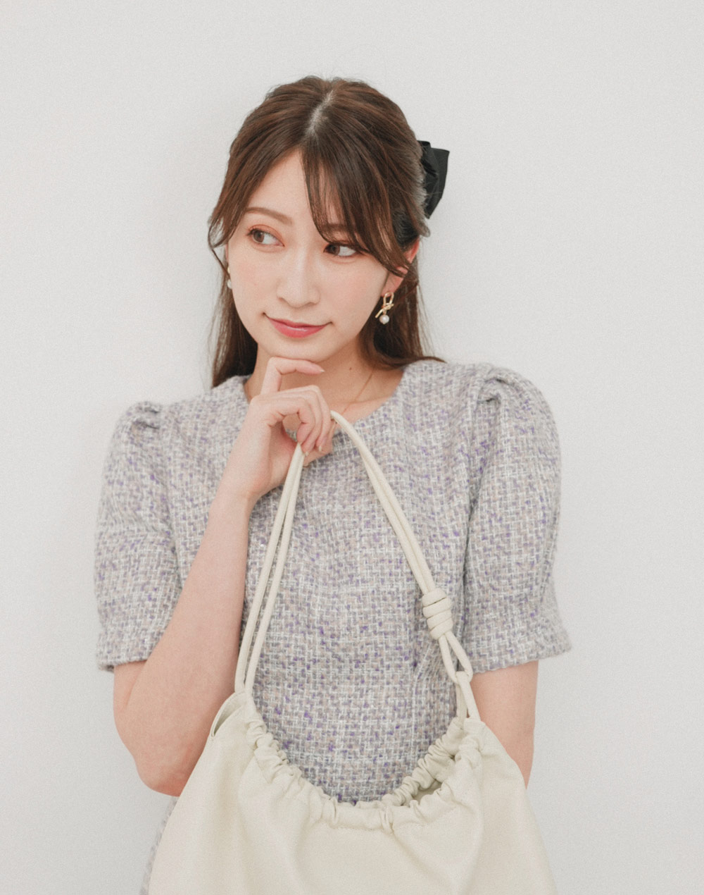 puff sleeve mini onepiece | 詳細画像10