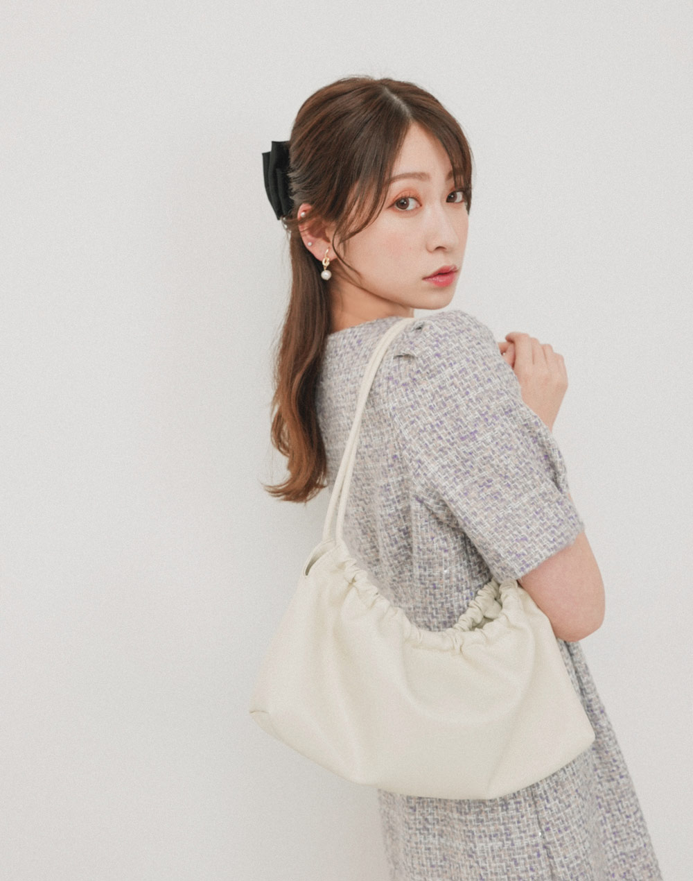 puff sleeve mini onepiece | 詳細画像12