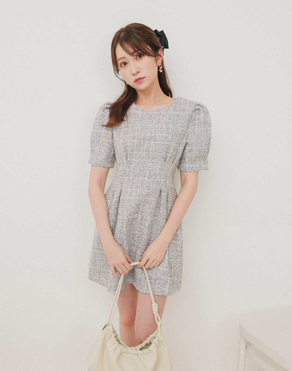 puff sleeve mini onepiece | 詳細画像15