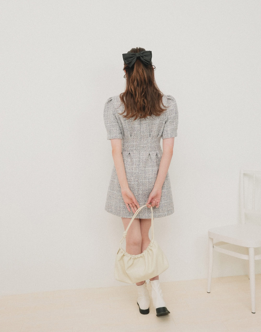 puff sleeve mini onepiece | 詳細画像20