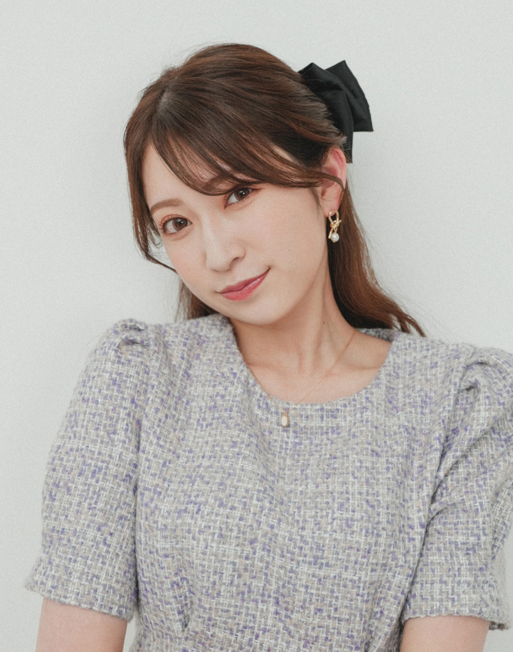 satin ribbon barrette | 詳細画像8