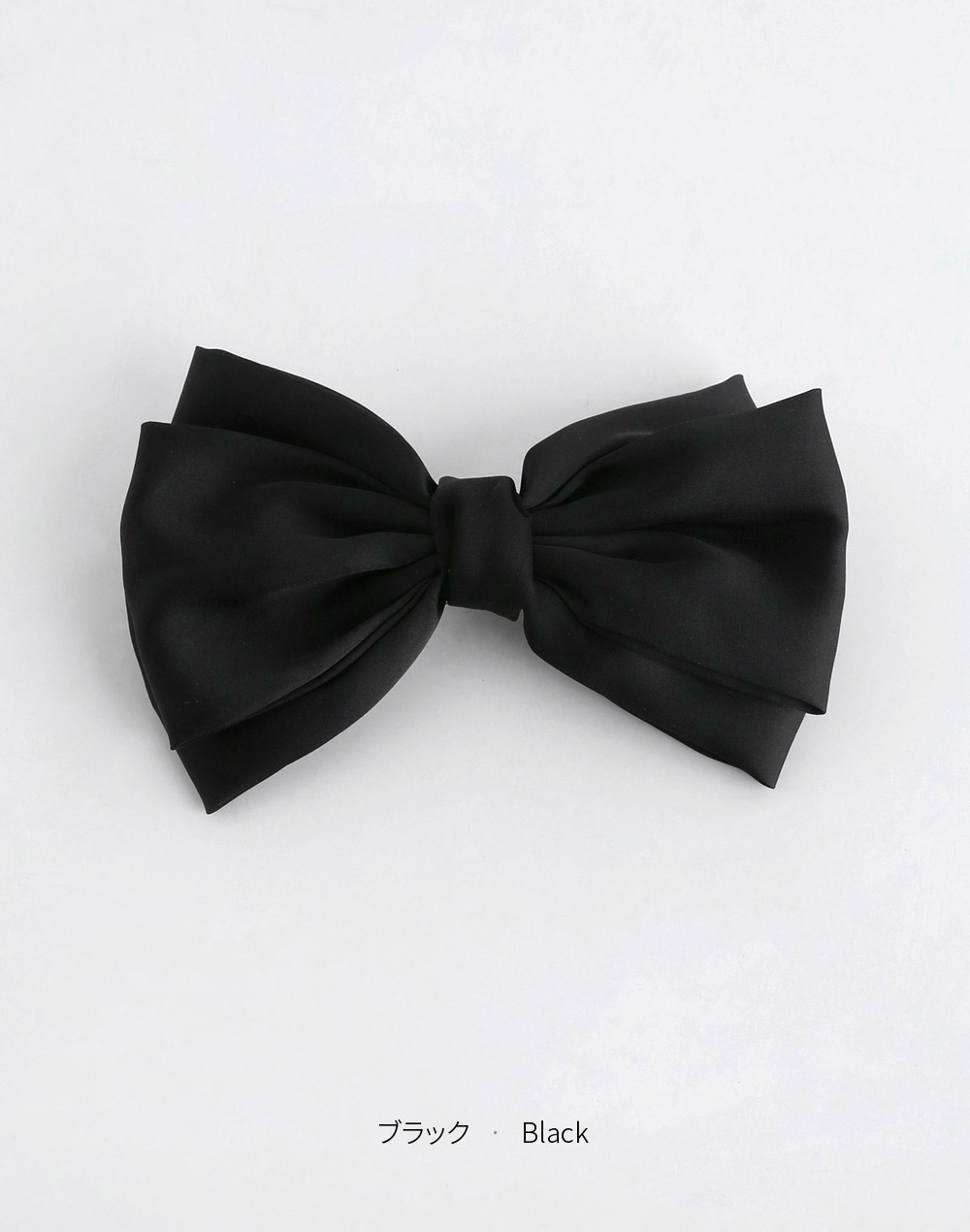 satin ribbon barrette | 詳細画像12