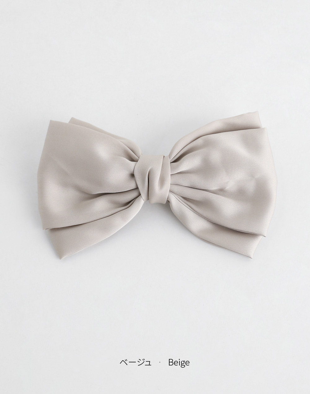 satin ribbon barrette | 詳細画像13