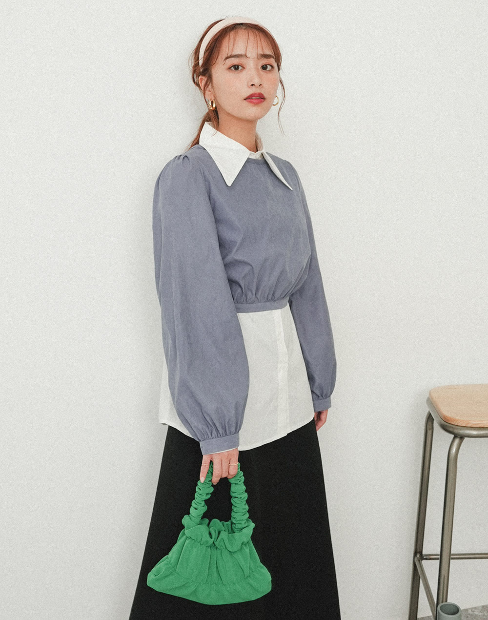 shirring mini bag | 詳細画像13