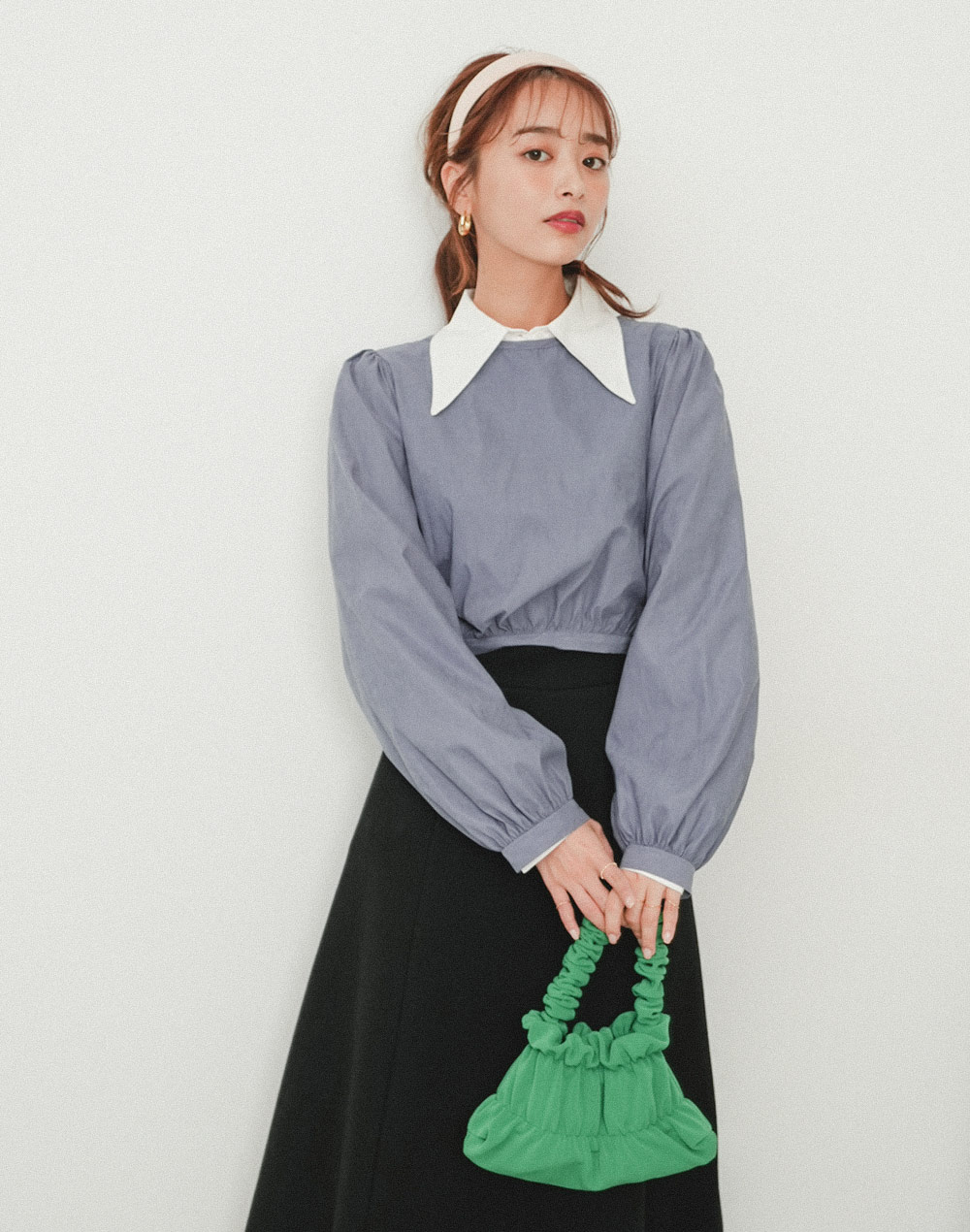 shirring mini bag | 詳細画像14