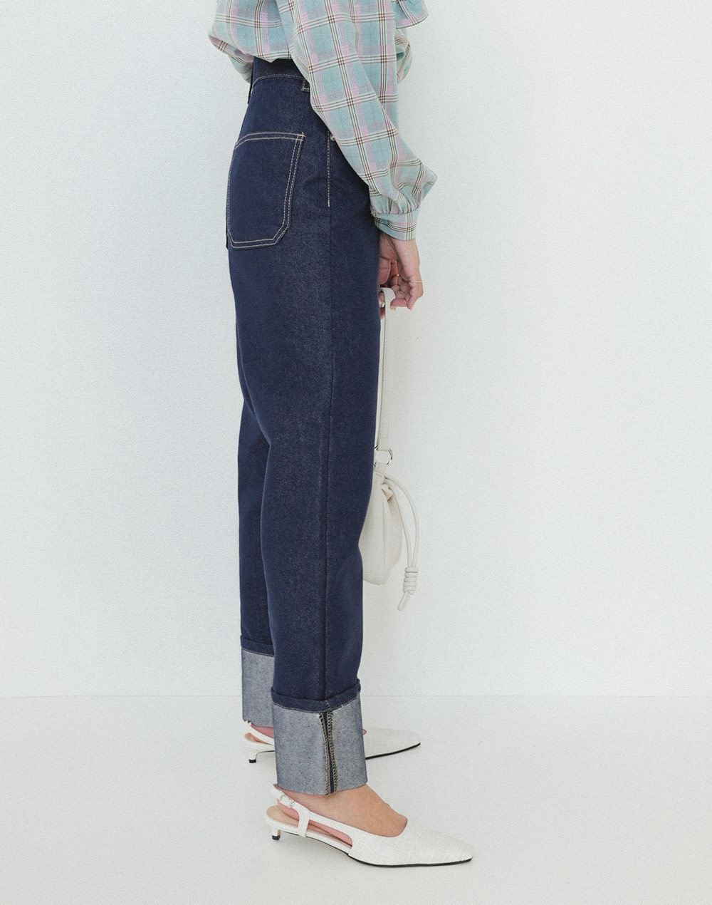 roll up wide denim | 詳細画像7