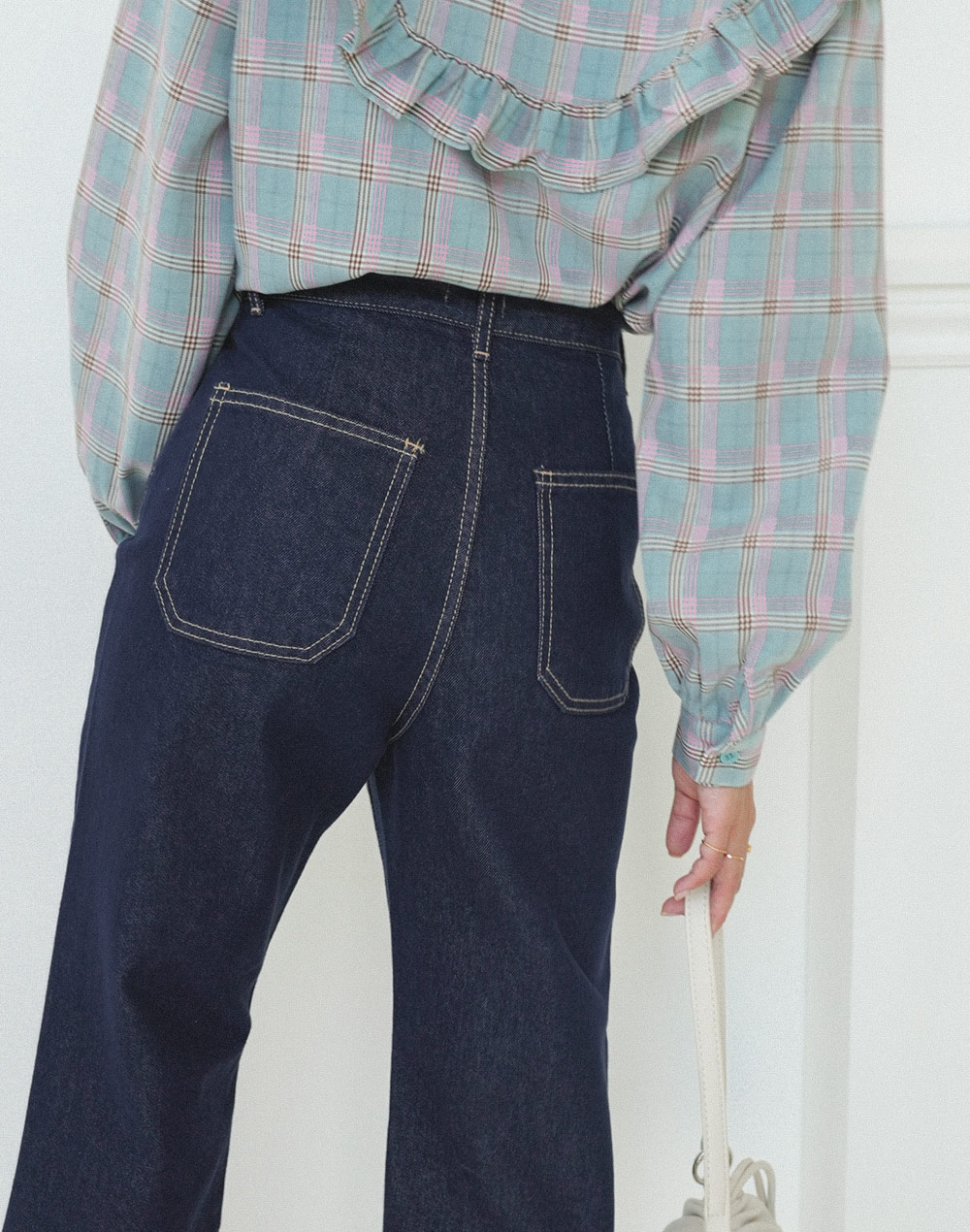 roll up wide denim | 詳細画像9