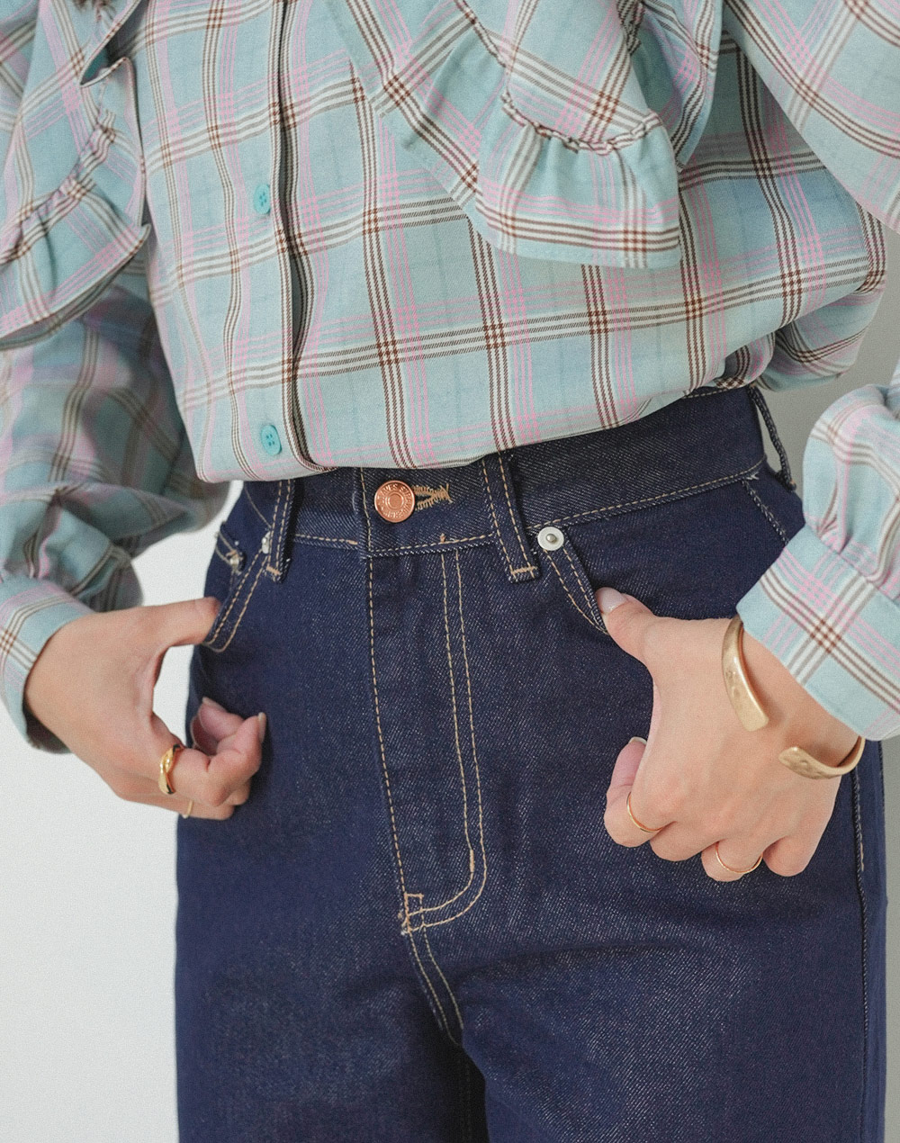 roll up wide denim | 詳細画像10