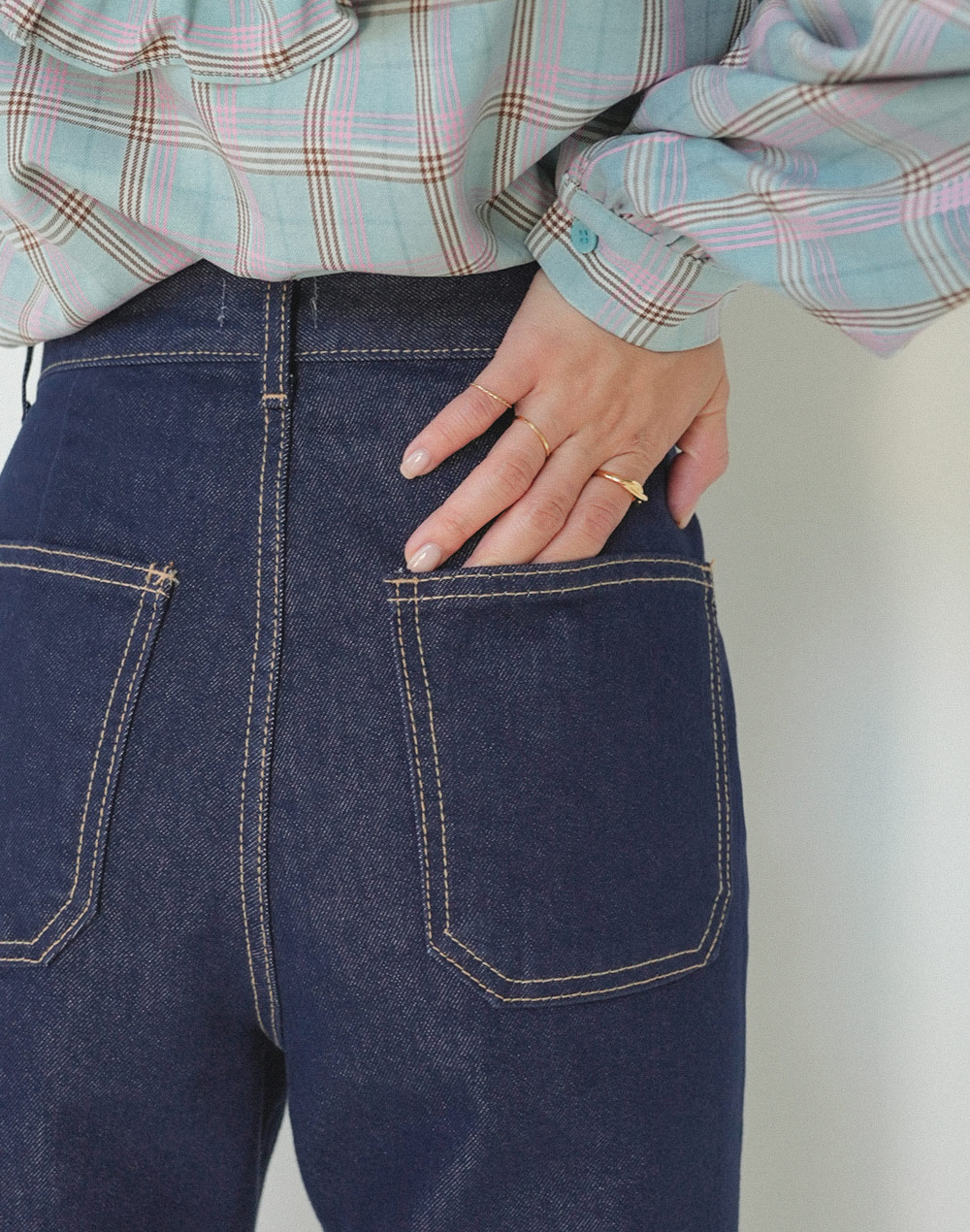 roll up wide denim | 詳細画像11